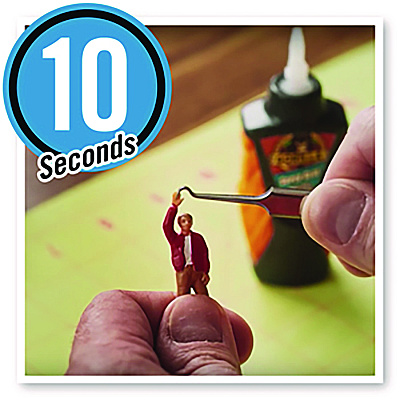 Gorilla Super Glue Micro Precise, 0.18 oz, Dries Clear (GOR102812)