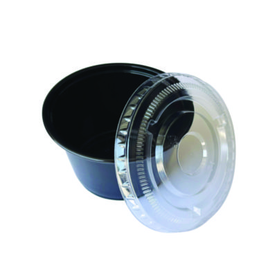 Boardwalk Souffle/Portion Cup Lids, Fits 3.25 oz to 5.5 oz Portion Cups, Clear, 2,500/Pack (BWKPRTLID4)