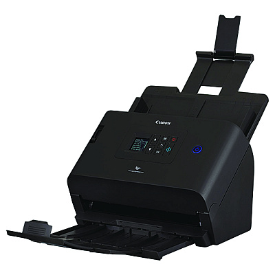 Canon imageFORMULA DR-S250N Scanner, 600 dpi Optical Resolution, 80-Sheet Duplex Auto Document Feeder (CNM6383C002)