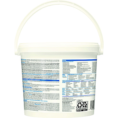 Clorox Healthcare VersaSure Cleaner Disinfectant Wipes, 1-Ply, 12 x 12, Fragranced, White, 110/Bucket (CLO31759EA)