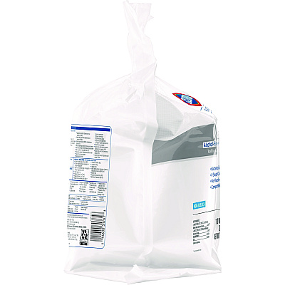 Clorox Healthcare VersaSure Cleaner Disinfectant Wipes, 1-Ply, 12 x 12, Fragranced, White, 110/Pouch, 2 Pouches/Carton (CLO31761)