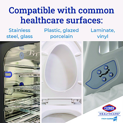 Clorox Healthcare Spore Defense Cleaner Disinfectant, Open System, 1 gal Bottle, 4/Carton (CLO32409)