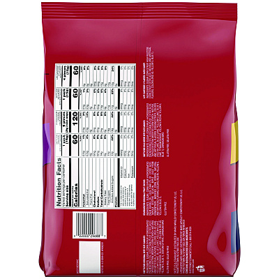 MARS Skittles, Starburst and Life Savers Fun Size Fruity Candy Assortment, 45.85 oz Bag, 135 Pieces, Individually Wrapped (SKT29689)