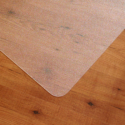 Floortex Cleartex Ultimat Polycarbonate Chair Mat for Hard Floors, 48" w x 53" l, Clear (FLRER1213419ER)