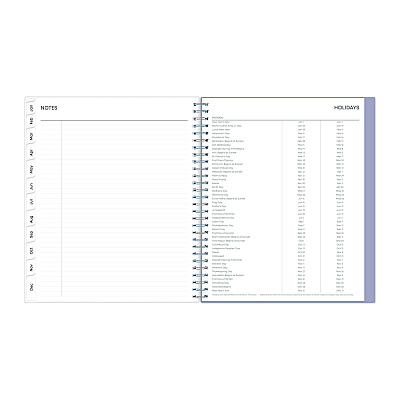 Blue Sky Rue Du Flore Monthly Planner, Floral Artwork, 10 x 8, Jade/Lavender Cover, 12-Month (Jan to Dec): 2026 (101605)