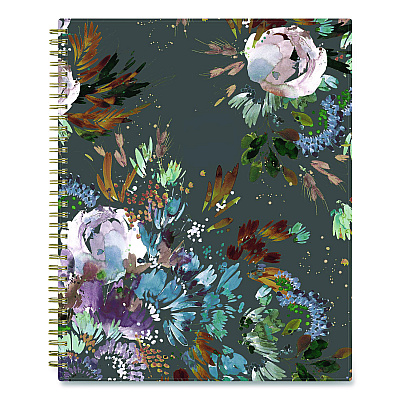 Blue Sky Kelly Ventura Midnight Garden Weekly/Monthly Planner, Floral Artwork, 11 x 8.5, Multicolor Cover, 12-Month (Jan to Dec): 2026 (140944)
