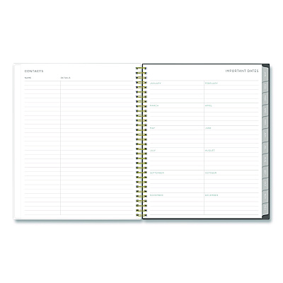Blue Sky Kelly Ventura Midnight Garden Weekly/Monthly Planner, Floral Artwork, 11 x 8.5, Multicolor Cover, 12-Month (Jan to Dec): 2026 (140944)