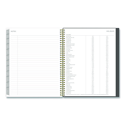 Blue Sky Kelly Ventura Midnight Garden Weekly/Monthly Planner, Floral Artwork, 11 x 8.5, Multicolor Cover, 12-Month (Jan to Dec): 2026 (140944)