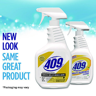 Formula 409 Multi-Surface Cleaner, Lemon, 32 oz Spray Bottle, 9/Carton (CLO30954)