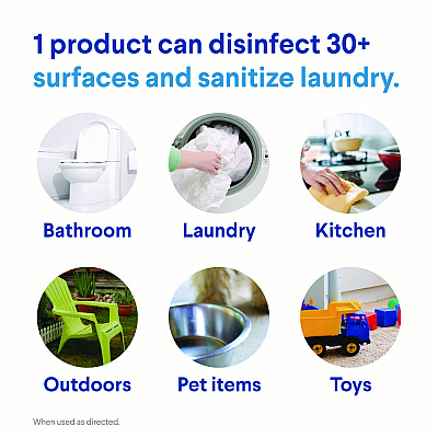 Clorox Concentrated Regular Disinfecting Bleach, 81 oz Bottle, 6/Carton (CLO32263)