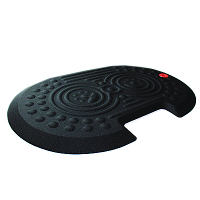 Floortex AFS-TEX 2000X Anti-Fatigue Mat, 20  x 32, Black (FLRFCA22032XBK)