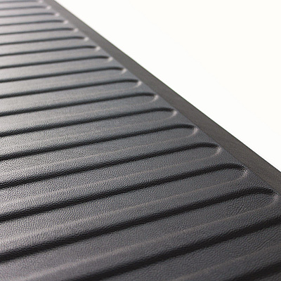 Floortex AFS-TEX 6000X Anti-Fatigue Mat, 23  x 67, Midnight Black (FLRFCA2367XVBK)