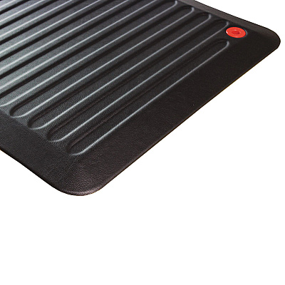 Floortex AFS-TEX 6000X Anti-Fatigue Mat, 23  x 67, Midnight Black (FLRFCA2367XVBK)