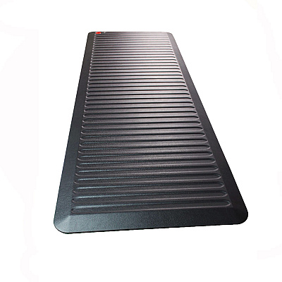 Floortex AFS-TEX 6000X Anti-Fatigue Mat, 23  x 67, Midnight Black (FLRFCA2367XVBK)