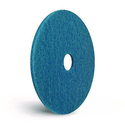 Americo Blue Cleaner Pad, 20" Diameter, Blue, 5/Carton (AMF400420)