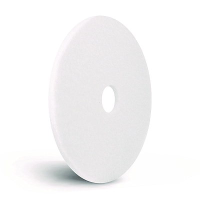 Americo Polishing Pads, 18" Diameter, White, 5/Carton (AMF401218)