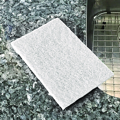 Americo #92-98 Light Duty Hand Pad, 6 x 9, White, 20/Pack, 3 Packs/Carton (AMF510160)