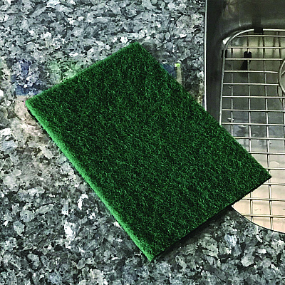 Americo 90-96 Medium Duty Hand Cleaning Pad, 6 x 9, Green, 20/Pack, 3 Packs/Carton (AMF510161)