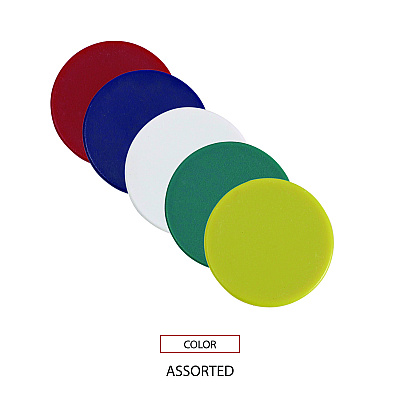 Universal High-Intensity Assorted Magnets, Circles, Assorted Colors, 0.75", 1.25" and 1.5" Diameters, 30/Pack (UNV31251)