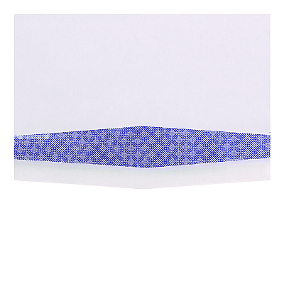 Universal Open-Side Security Tint Business Envelope, 1 Window, #10, Commercial Flap, Gummed Closure, 4.13 x 9.5, White, 500/Box (UNV35203)