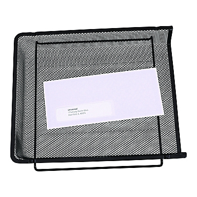 Universal Open-Side Security Tint Business Envelope, 1 Window, #10, Commercial Flap, Gummed Closure, 4.13 x 9.5, White, 500/Box (UNV35203)