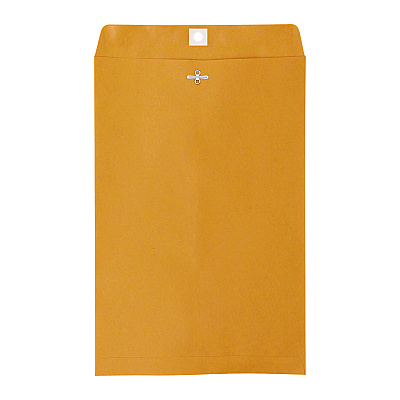 Universal Kraft Clasp Envelope, #98, Square Flap, Clasp/Gummed Closure, 10 x 15, Brown Kraft, 100/Box (UNV35268)