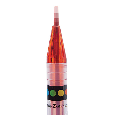 Cra-Z-Art Twist Up Colored Pencils, 24 Assorted Lead Colors, Clear Barrel, 24/Set (CZA1046224)