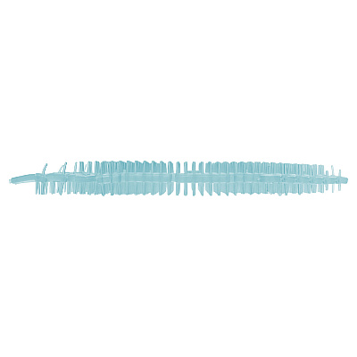 Fresh Products Wave 3D Urinal Deodorizer Screen, Ocean Mist Scent, Blue, 10/Box, 6 Boxes/Carton (FRS3WDS60OMI)