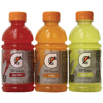 Gatorade Thirst Quencher Variety Pack, Assorted Flavors, 12 oz Bottle, 28/Carton (GRR22002180)
