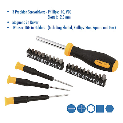 Great Neck 32-Piece Expanded Tool Kit with Bag (GNS21044)