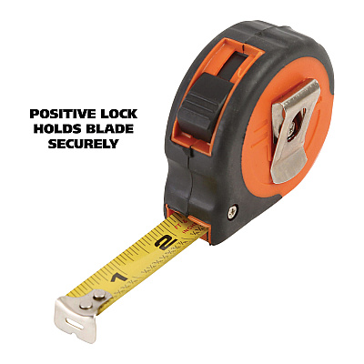 Great Neck ExtraMark Power Tape, 0.63" x 12 ft, Steel, Yellow/Black (GNS95007)