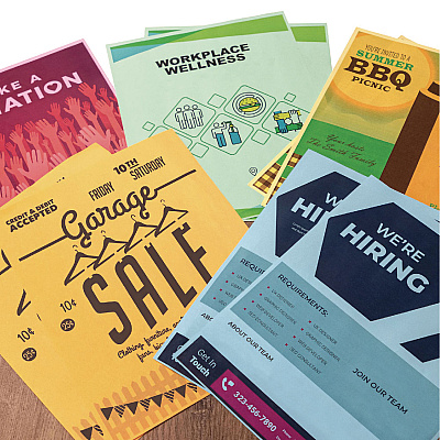 Lettermark 30% Recycled Colored Paper, 20 lb Bond Weight, 8.5 x 11, Blue, 500/Ream (DMR94284)