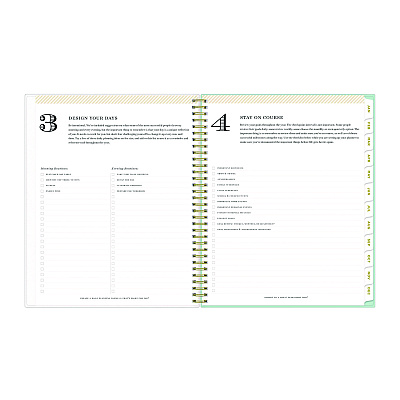 Blue Sky Day Designer Secret Garden Mint Frosted Weekly/Monthly Planner, Floral Artwork, 11 x 8.5, 12-Month (Jan to Dec): 2026 (140101)