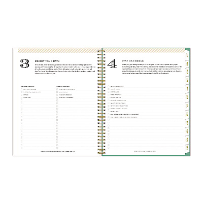 Blue Sky Day Designer Peyton Create-Your-Own Cover Weekly/Monthly Planner, Floral Artwork, 11 x 8.5, White, 12-Month (Jan-Dec): 2026 (103618)