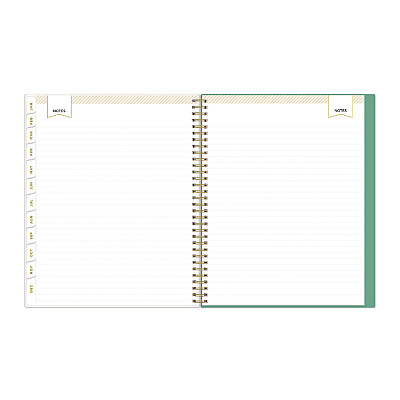 Blue Sky Day Designer Peyton Create-Your-Own Cover Weekly/Monthly Planner, Floral Artwork, 11 x 8.5, White, 12-Month (Jan-Dec): 2026 (103618)