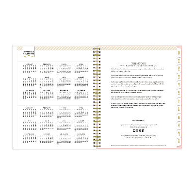 Blue Sky Day Designer Coming Up Roses Create-Your-Own Cover Weekly/Monthly Planner, Roses Artwork, 11 x 8.5, 12-Month (Jan-Dec): 2026 (140092)