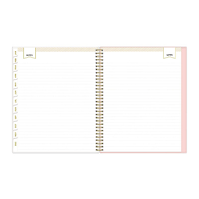 Blue Sky Day Designer Coming Up Roses Create-Your-Own Cover Weekly/Monthly Planner, Roses Artwork, 11 x 8.5, 12-Month (Jan-Dec): 2026 (140092)