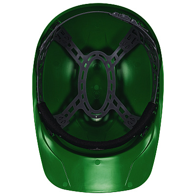 ergodyne Skullerz 8951 Vented Hard Shell Bump Cap, Short Brim, Green (EGO23982)