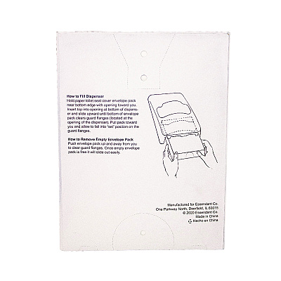 GEN Quarter-Fold Toilet Seat Covers, 14.17 x 16.73, White, 5,000/Carton (GENTSC40125QB)