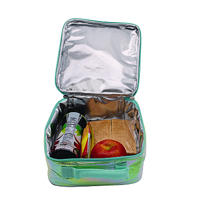 Accessory Innovations Lunch Bag, 8.2 x 3.5 x 9, Aqua (AEIB23GC55646ST)
