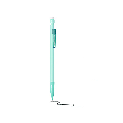 BIC Xtra-Smooth Pastel Edition Mechanical Pencils, 0.7 mm, HB (#2), Black Lead, Assorted Barrel Colors, 24/Pack (BICMPNP24BLK)