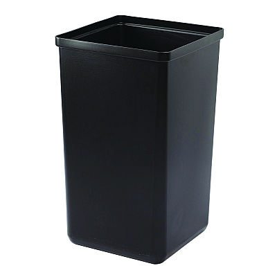 Alpine 29 Gallon Trash/Recycling Cans, Steel, Blue Can with Circle Lid (ALH4450KITBLUC)