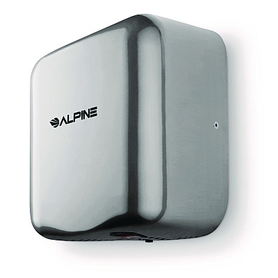 Alpine Hemlock Commercial Automatic 120V Hand Dryer, 6.68 x 11.41 x 12.31, Stainless Steel, Chrome (ALHALP40010CHR)