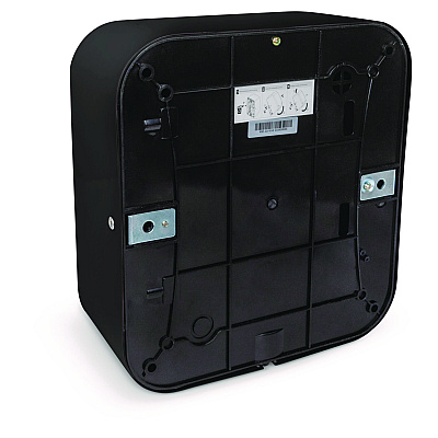 Alpine Hemlock Commercial Automatic 120V Hand Dryer, 6.69 x 11.41 x 12.31, Stainless Steel, Black (ALHALP40010BLA)