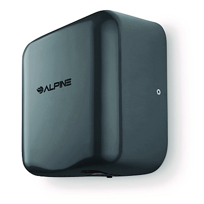 Alpine Hemlock Commercial Automatic 120V Hand Dryer, 6.68 x 11.41 x 12.31, Stainless Steel, Gray (ALHALP40010GRY)