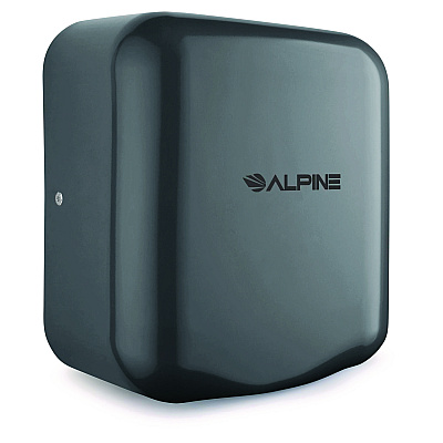 Alpine Hemlock Commercial Automatic 120V Hand Dryer, 6.68 x 11.41 x 12.31, Stainless Steel, Gray (ALHALP40010GRY)