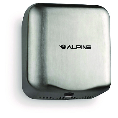 Alpine Hemlock Commercial 220V Automatic Hand Dryer, 6.68 x 11.41 x 12.31, Stainless Steel, Silver (ALHALP40020SSB)