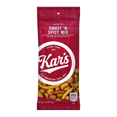 Kar's Trail Mix Variety Pack, Assorted Flavors, 24 Packets/Box (KSAKAR08362)