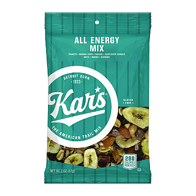 Kar's Trail Mix Variety Pack, Assorted Flavors, 18 Bags/Carton (KAR08825)