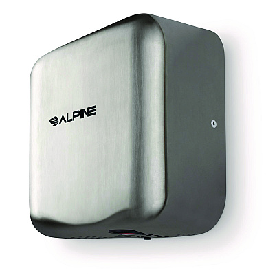 Alpine Hemlock Commercial Automatic 120V Hand Dryer, 6.68 x 11.41 x 12.31, Stainless Steel, Silver (ALHALP40010SSB)